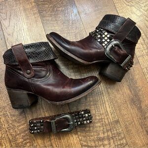 Freebird by Steven Shena Ankle Bootie Size 7